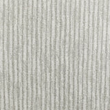 1 Yard Star Silver & White Metallic Stripe Stretch Poly Jersey Knit Fabric for Activewear, 61" Wide