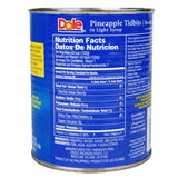 Dole 29 oz. Pineapple Tidbits in Light Syrup - 12/Case