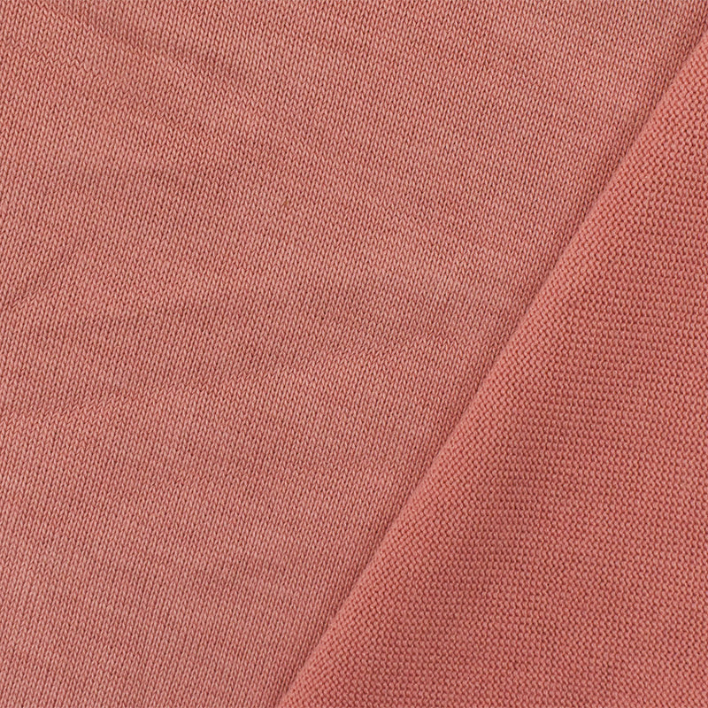 1 Yard Rose Pink Stretch Jersey Knit, Soft Matte Polyester Spandex Fabric for Apparel, 58" Wide