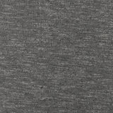 1 Yard Dusty Gray & White Slub Knit Lightweight Jersey with Horizontal Stretch, 67 Inches Width