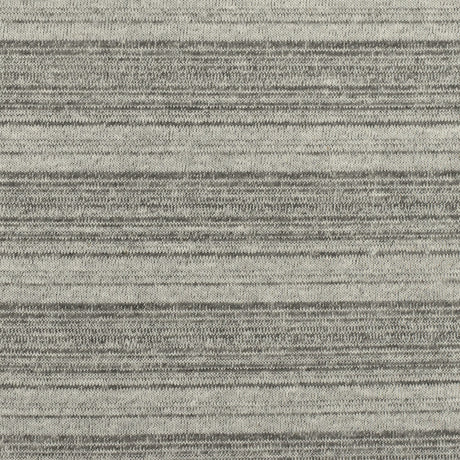 1 Yard Vintage, White & Gray Stripe Jersey Knit Textured Stretch Fabric for Apparel 56" Wide