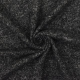 1 Yard Light Gray & Black Stretch Jersey, Soft Hand, Matte Finish, Ideal for Apparel 56" Wide