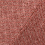 1 Yard Rose Pink & White Slub Texture Stretch Poly Jersey Knit Fabric for Activewear, 56" Wide