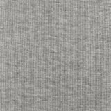 1 Yard Heather Cloud Gray Rib Knit Soft Rayon & Spandex Stretch Fabric for Apparel , 52" Wide