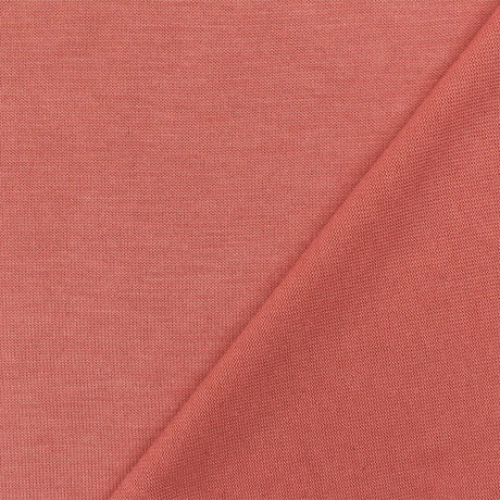 1 Yard of Modern Beach Pink Stretch Knit of Soft Hand, Very Good Drape, 60" Wide
