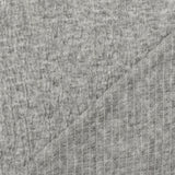 1 Yard Light Gray Crinkle Stretch Rayon Jersey Knit Fabric for Dresses and Blouses 58 Inches