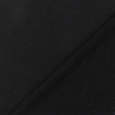 1 Yard Midnight Black Stretch Rayon Jersey Knit Fabric for Dresses Blouses and Activewear 60 Inches Width