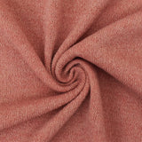1 Yard Lightweight Stretch Coral Beach Pink White Polyester Jersey Knit Fabric Soft 58 Inches Width