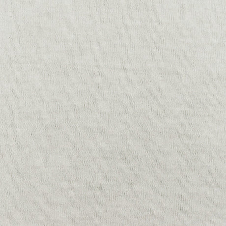 1 yarda de tela de punto jersey elástico color marfil invierno sólido, suave y ligera, 8 pulgadas de ancho
