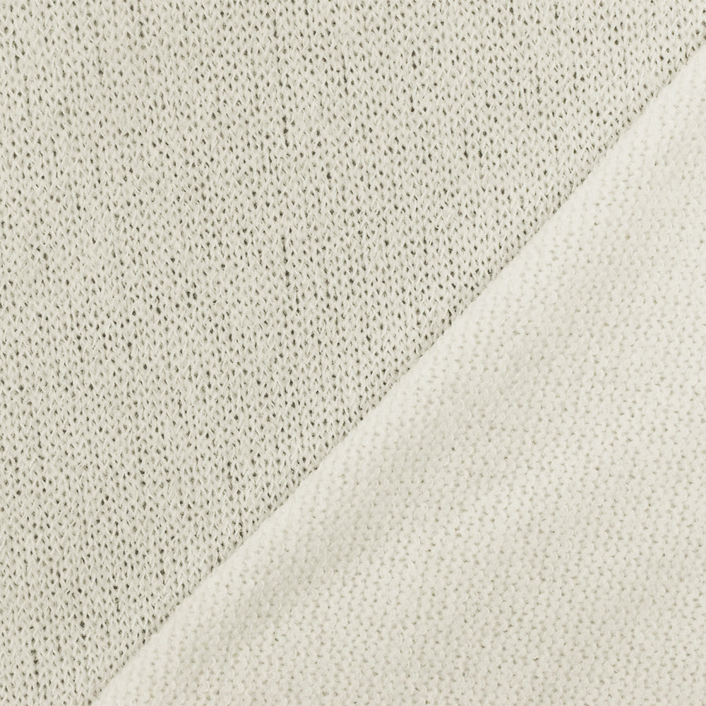 1 Yard Soft Ivory Texture Stretch Polyester Jersey Knit Fabric Lightweight Soft Horizontal 58 Inches Width