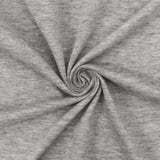1 Yard Heather Soft Gray Stretch Rayon Jersey Knit Fabric Lightweight 60 Inches Width