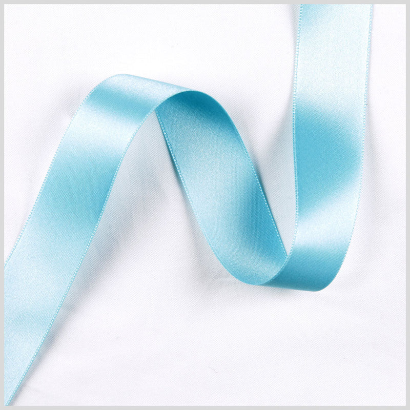 Bluebird Double Face French Satin Ribbon
