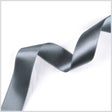 3/8" Silver Double Face French Satin Ribbon
