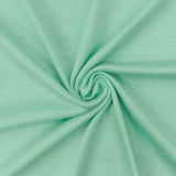 1 Yard Cloud Teal Jersey Knit Fabric Bamboo Lycra Blend Stretchy Matte 60 Inches
