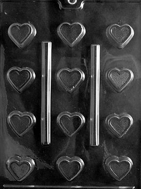 Bite Size Heart Chocolate Mold