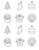 Oasis Supply, Yummy Doodle Kit. Edible Fun at the Tip of your Brush, Making Art that you Can Munch (Christmas)