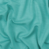 1 Yard Pastel Teal Stretch Rayon Modal Jersey Knit Fabric Soft Matte 58 Inches Wide
