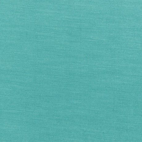 1 yarda verde azulado pastel elástico rayón modal tela de punto jersey suave mate de 58 pulgadas de ancho