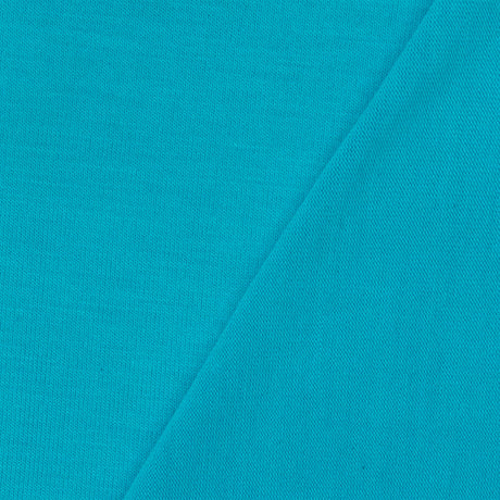 1 yarda de tela de punto jersey de modal con rayón elástico y spandex color aqua teal con acabado mate suave, ancho de 58 pulgadas