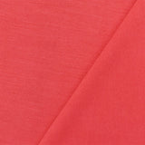 1 Yard Coral Red Solid Stretch Spandex Rayon Modal Jersey Knit Fabric 58 Inches Wide
