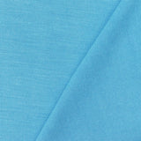 1 Yard Water Blue Stretch Rayon Modal Jersey Knit Fabric Soft Matte 58 Inches Wide