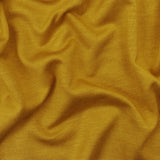 1 Yard Mustard Yellow Spandex Rayon Modal Jersey Knit Fabric For Dresses And Basic Tees 59 Inches Width