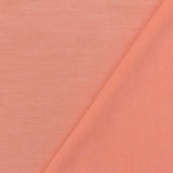 1 Yard Peach Orange Spandex Rayon Modal Jersey Knit Fabric For Blouses And Dresses 58 Inches Width