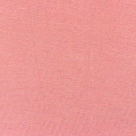 1 yarda de tela de punto jersey de modal con rayón y spandex rosa playa para blusas y camisetas básicas, ancho de 58 pulgadas