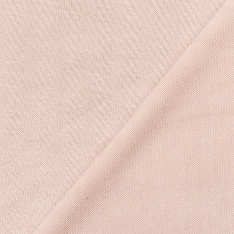 1 yarda de tela de punto jersey de modal con spandex rosa claro para blusas suaves y camisetas básicas, ancho de 58 pulgadas