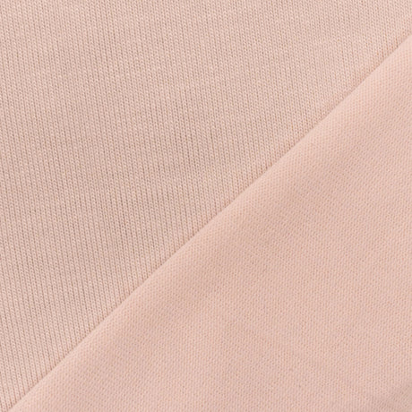 1 yarda de tela de punto jersey de modal con rayón y spandex rosa claro para vestidos y blusas, ancho de 58 pulgadas