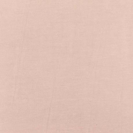 1 yarda de tela de punto jersey de modal con rayón y spandex rosa claro para vestidos y blusas, ancho de 58 pulgadas