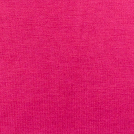 1 yarda de tela de punto jersey de modal con rayón y spandex rosa fuerte para vestidos y blusas, ancho de 58 pulgadas