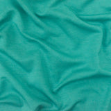 1 Yard Coral Teal Spandex Rayon Modal Jersey Knit Fabric For Blouses And Activewear 58 Inches Width