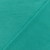 1 Yard Coral Teal Spandex Rayon Modal Jersey Knit Fabric For Blouses And Activewear 58 Inches Width