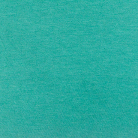 1 yarda de tela de punto jersey de modal con rayón y spandex color coral teal para blusas y ropa deportiva, ancho de 58 pulgadas