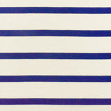 1 Yard Aquarium Blue Ivory Stripe Spandex Rayon Modal Jersey Knit Fabric For Dresses And Blouses 59 Inches Width