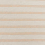 1 Yard Bright Peach Orange Ivory Stripe Spandex Rayon Modal Jersey Knit Fabric For Dresses And Blouses 59 Inches Width