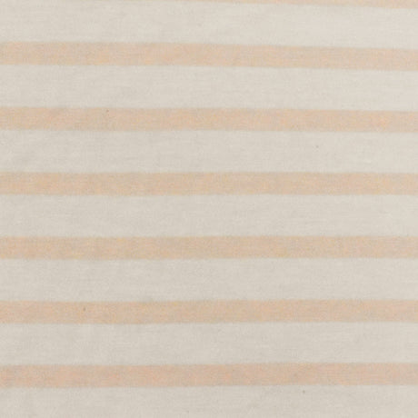 1 Yard Bright Peach Orange Ivory Stripe Spandex Rayon Modal Jersey Knit Fabric For Dresses And Blouses 59 Inches Width