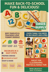 Back-to-School Yummy Doodle Cookie Decorating Kit – Fun Classroom or Home Activity for Kids