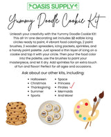 Back-to-School Yummy Doodle Cookie Decorating Kit – Fun Classroom or Home Activity for Kids