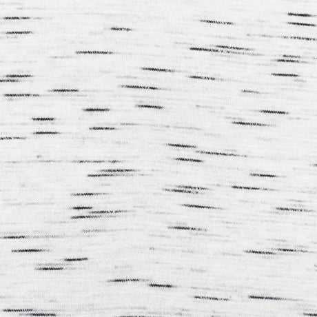 1 Yard Black White Slub Stretch Spandex Rayon Jersey Knit Fabric For Dresses And Overlays 60 Inches Width