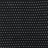 1 Yard Black Spandex Rayon Athletic Mesh Knit Fabric For Activewear And Dresses 49 Inches Width