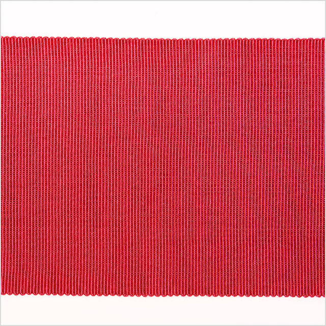 3" Red Rayon Petersham Grosgrain Ribbon