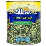 Chopped Turnip Greens - #10 Can - 6/Case