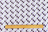 1 Yard Multi-Color Leaf Pattern Cotton Spandex Stretch Jersey Knit Fabric 58 Inches Width