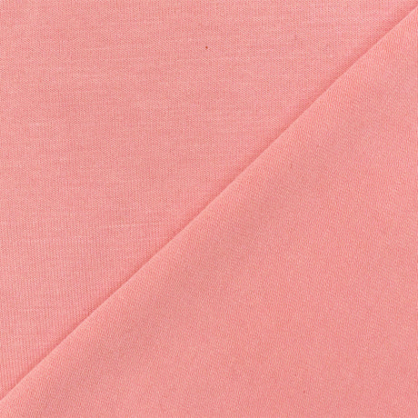 1 Yard Pink Stretch Modal Rayon Spandex Jersey Knit Fabric For Dresses And Tees 59" wide