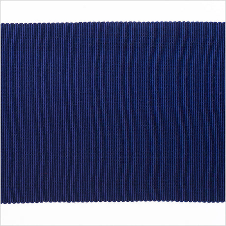 3" Navy Rayon Petersham Grosgrain Ribbon