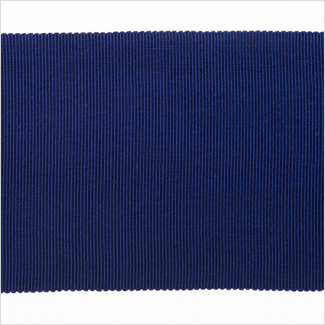 3" Navy Rayon Petersham Grosgrain Ribbon