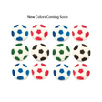 Oasis Supply Edible Soccer Ball Sugar Decorations - 12 Pack | Hand-Painted 1.25" Edible Cake & Cupcake Toppers