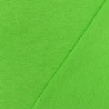 1 Yard Lime Green Solid Stretch Cotton Spandex Jersey Knit Fabric Easy Care and Durability 60" Width